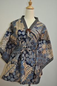 batik in kimono